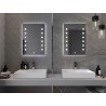 Mexen Ner backlit bathroom mirror 50 x 70 cm, LED 6000K, anti-fog - 9809-050-070-611-00