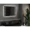Mexen Ner illuminated bathroom mirror 80 x 60 cm, LED 6000K, anti-fog - 9809-080-060-611-00