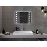 Mexen Ner illuminated bathroom mirror 80 x 60 cm, LED 6000K, anti-fog - 9809-080-060-611-00