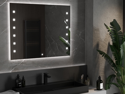 Mexen Ner illuminated bathroom mirror 100 x 80 cm, LED 6000K, anti-fog - 9809-100-080-611-00