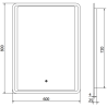 Mexen Zusa bathroom mirror illuminated 60 x 80 cm, LED 6000K, anti-fog - 9808-060-080-611-00