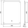 Mexen Nida illuminated bathroom mirror 50 x 70 cm, LED 6000K, demister - 9806-050-070-611-00