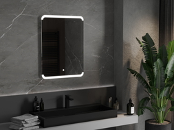 Mexen Nida bathroom mirror illuminated 60 x 80 cm, LED 6000K, anti-fog - 9806-060-080-611-00