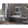 Mexen Nida illuminated bathroom mirror 80 x 60 cm, LED 6000K, anti-steam - 9806-080-060-611-00