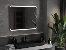 Mexen Nida illuminated bathroom mirror 100 x 80 cm, LED 6000K, demister - 9806-100-080-611-00