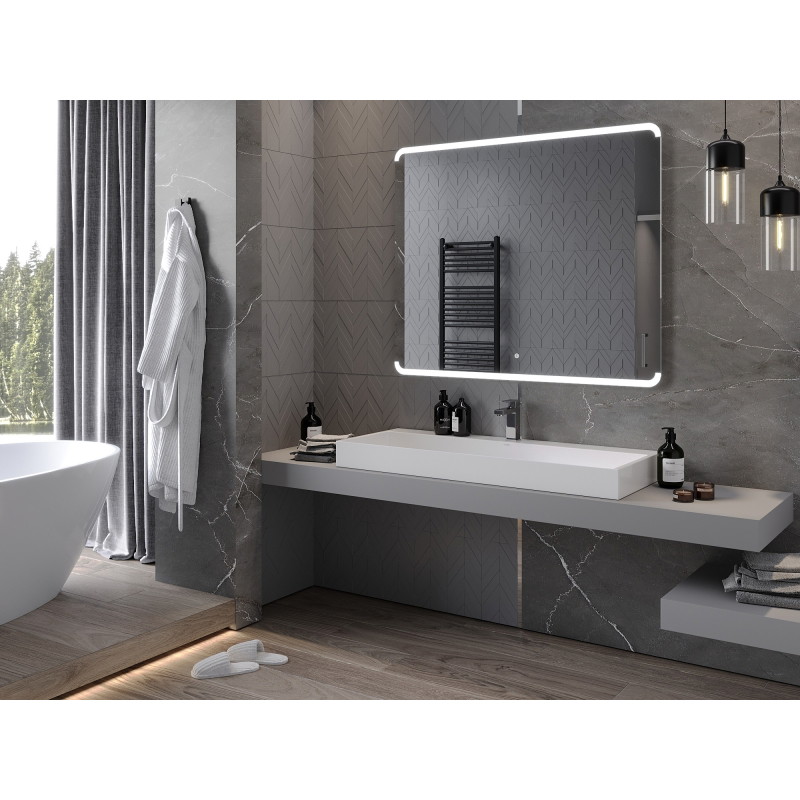 Mexen Nida illuminated bathroom mirror 120 x 100 cm, LED 6000K, antifog - 9806-120-100-611-00