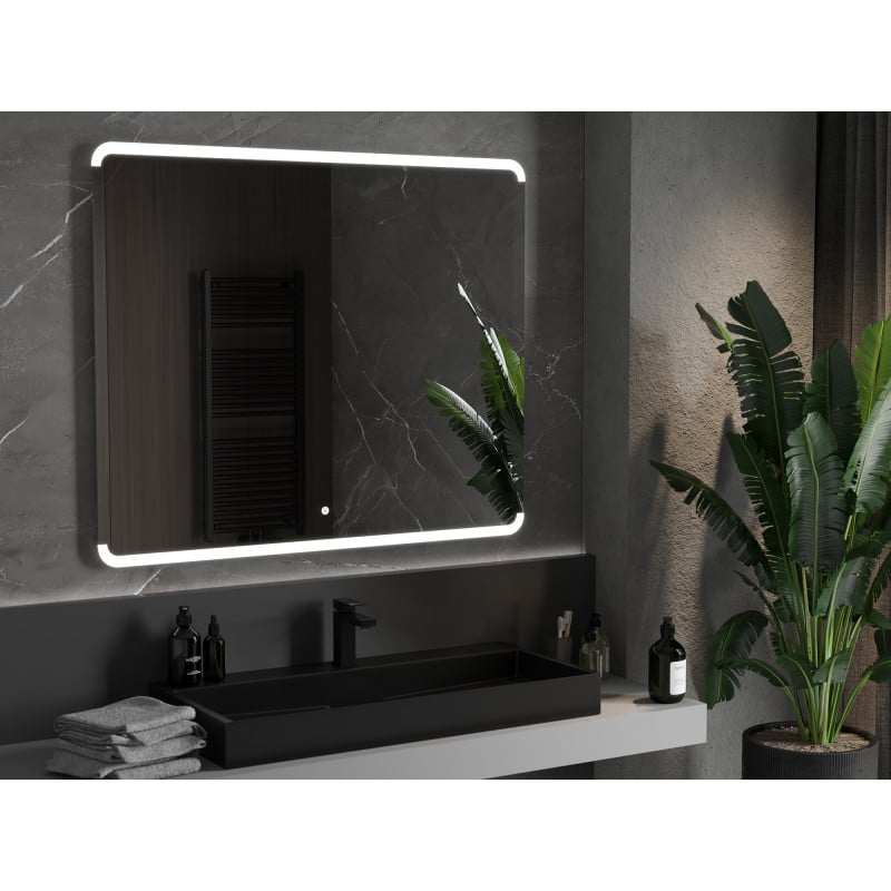 Mexen Nida illuminated bathroom mirror 120 x 100 cm, LED 6000K, anti-fog - 9806-120-100-611-00