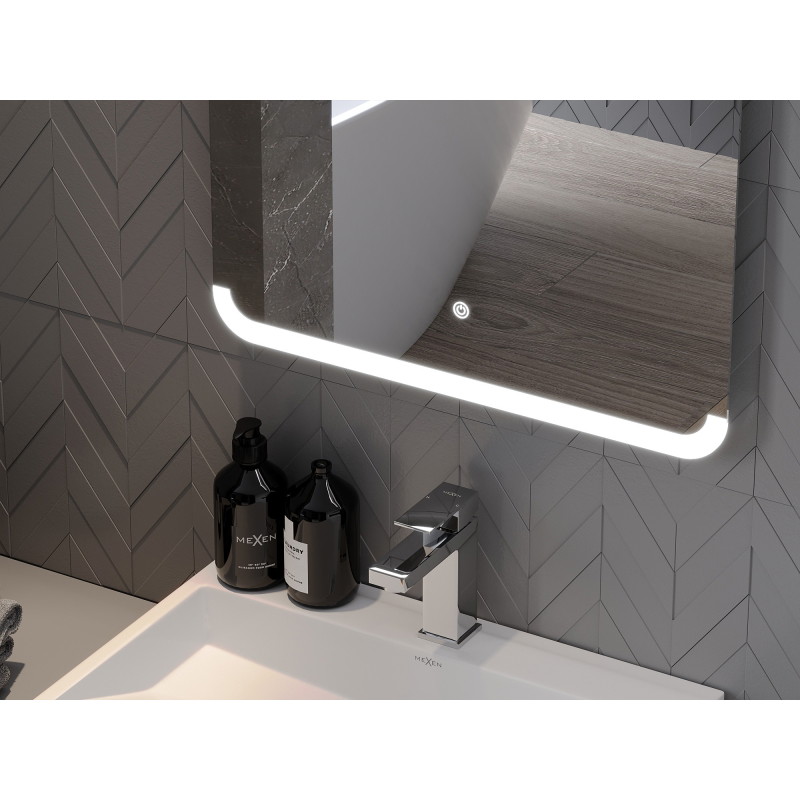 Mexen Nida backlit bathroom mirror 120 x 100 cm, LED 6000K, antifog - 9806-120-100-611-00