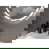 Mexen Rose illuminated bathroom mirror, round 80 cm, LED 6000K, anti-fog - 9810-080-080-611-00