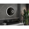Mexen Ella bathroom mirror with backlighting and cosmetic mirror, round 70 cm, LED 6000K, anti-fog - 9811-070-070-611-00