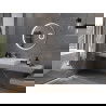 Mexen Ella illuminated bathroom mirror with a makeup mirror, round 80 cm, LED 6000K, demister - 9811-080-080-611-00