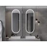 Mexen Bono bathroom mirror illuminated 55 x 155 cm, LED 6000K, anti-fog - 9816-055-155-611-00
