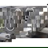 Mexen Bono illuminated bathroom mirror 55 x 155 cm, LED 6000K, demister - 9816-055-155-611-00
