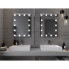 Mexen Dona backlit bathroom mirror 60 x 80 cm, LED 6000K, anti-fog - 9818-060-080-611-00