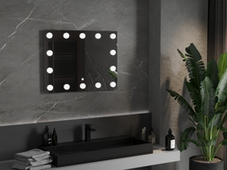 Mexen Dona bathroom mirror illuminated 80 x 60 cm, LED 6000K, anti-fog - 9818-080-060-611-00