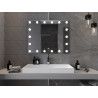 Mexen Dona illuminated bathroom mirror 100 x 80 cm, LED 6000K, anti-fog - 9818-100-080-611-00