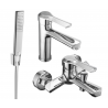 Mexen Sabre R72 Bath Set, Chrome - 72103R72-00
