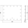 Mexen Dona bathroom mirror illuminated 100 x 80 cm, LED 6000K, anti-fog - 9818-100-080-611-00