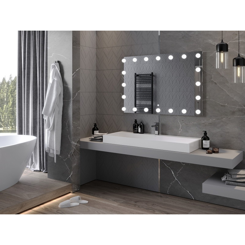 Mexen Dona LED-lit bathroom mirror 120 x 80 cm, 6000K, anti-fog - 9818-120-080-611-00