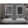 Mexen Miko illuminated bathroom mirror 60 x 80 cm, LED 6000K, anti-fog - 9819-060-080-611-00