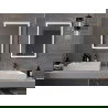 Mexen Miko illuminated bathroom mirror 60 x 80 cm, LED 6000K, demister - 9819-060-080-611-00