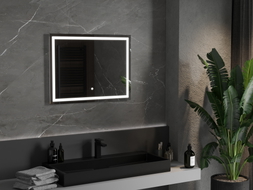 Mexen Miko illuminated bathroom mirror 80 x 60 cm, LED 6000K, antifog - 9819-080-060-611-00