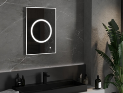 Mexen Koga illuminated bathroom mirror 50 x 70 cm, LED 6000K, anti-fog - 9821-050-070-611-00