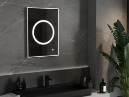 Mexen Koga LED illuminated bathroom mirror 50 x 70 cm, 6000K, anti-fog - 9821-050-070-611-00