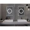Mexen Koga LED illuminated bathroom mirror 50 x 70 cm, 6000K, anti-fog - 9821-050-070-611-00