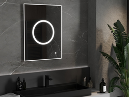 Mexen Koga illuminated bathroom mirror 60 x 80 cm, LED 6000K, demister - 9821-060-080-611-00