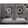 Mexen Koga illuminated bathroom mirror 60 x 80 cm, LED 6000K, anti-fog - 9821-060-080-611-00