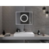 Mexen Koga illuminated bathroom mirror 80 x 60 cm, LED 6000K, antifog - 9821-080-060-611-00