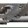 Mexen Umba illuminated bathroom mirror with a makeup mirror 100 x 80 cm, LED 6000K, demister - 9822-100-080-611-00