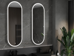 Mexen Bono bathroom mirror illuminated 55 x 155 cm, LED 6000K, anti-fog - 9816-055-155-611-00