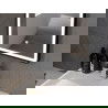 Mexen Coro illuminated bathroom mirror 45 x 120 cm, LED 6000K, demister, black frame - 9817-045-120-611-70
