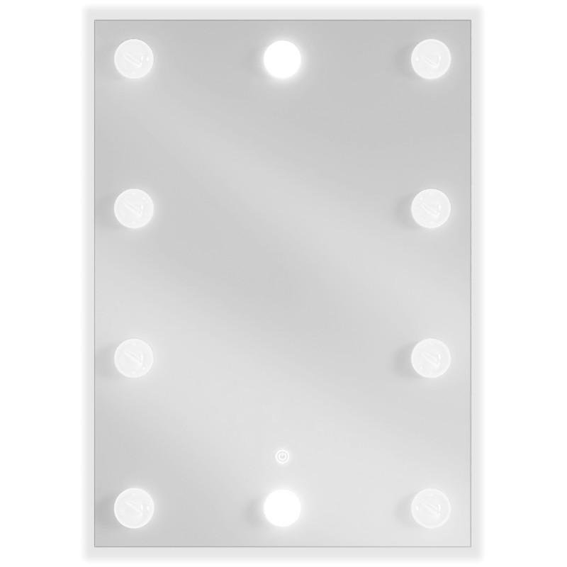 Mexen Dona illuminated bathroom mirror 50 x 70 cm, LED 6000K, anti-fog - 9818-050-070-611-00