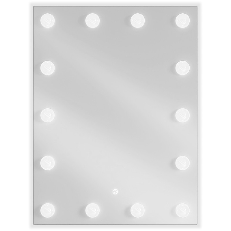 Mexen Dona backlit bathroom mirror 60 x 80 cm, LED 6000K, anti-fog - 9818-060-080-611-00