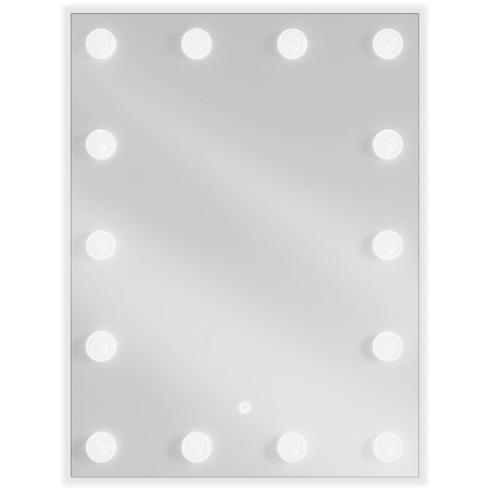 Mexen Dona backlit bathroom mirror 60 x 80 cm, LED 6000K, anti-fog - 9818-060-080-611-00