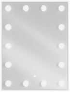 Mexen Dona backlit bathroom mirror 60 x 80 cm, LED 6000K, anti-fog - 9818-060-080-611-00