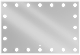 Mexen Dona LED-lit bathroom mirror 120 x 80 cm, 6000K, anti-fog - 9818-120-080-611-00