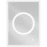 Mexen Koga illuminated bathroom mirror 50 x 70 cm, LED 6000K, anti-fog - 9821-050-070-611-00