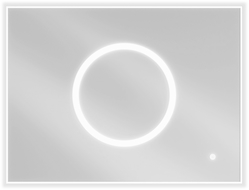 Mexen Koga illuminated bathroom mirror 80 x 60 cm, LED 6000K, demister - 9821-080-060-611-00