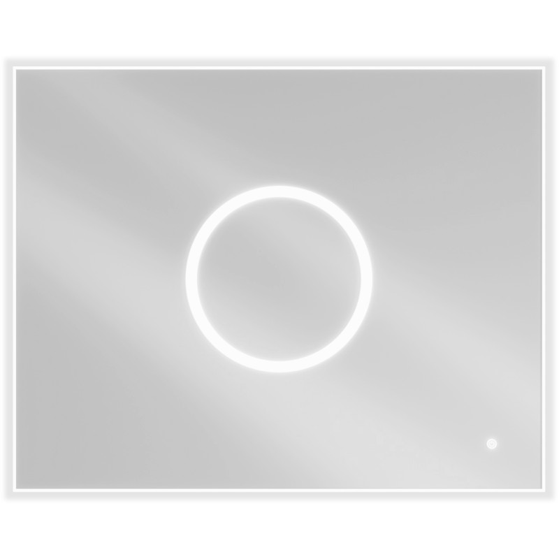 Mexen Koga illuminated bathroom mirror 100 x 80 cm, LED 6000K, antifog - 9821-100-080-611-00