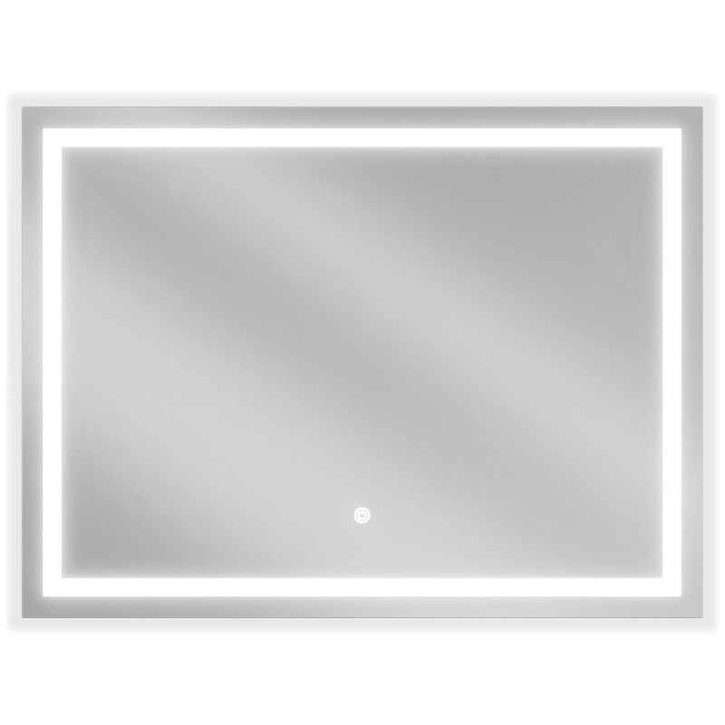 Mexen Miko illuminated bathroom mirror 80 x 60 cm, LED 6000K, antifog - 9819-080-060-611-00