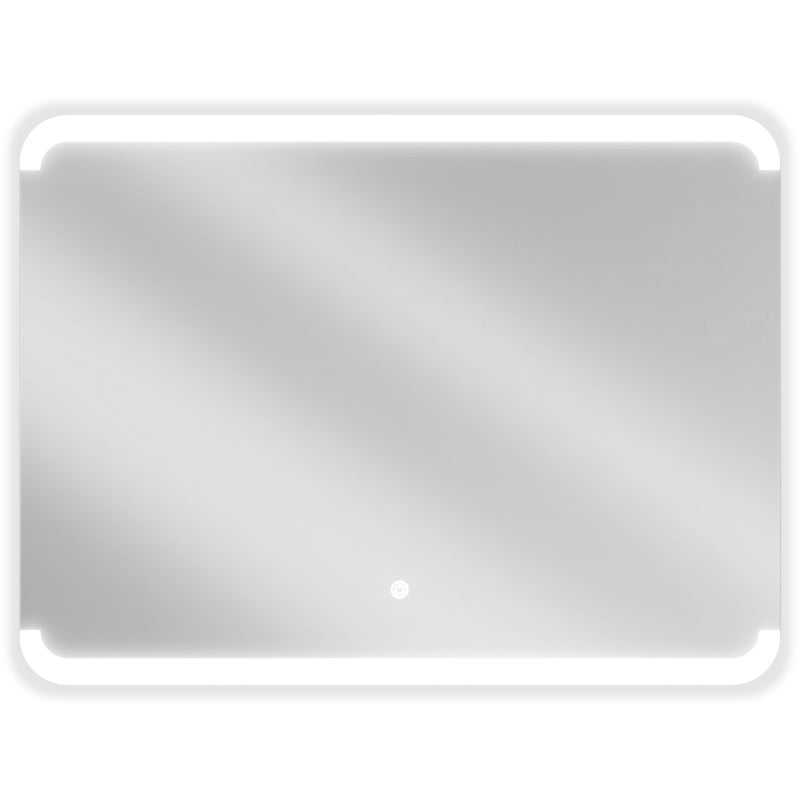Mexen Nida illuminated bathroom mirror 80 x 60 cm, LED 6000K, demister - 9806-080-060-611-00