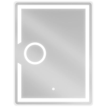 Mexen Onyx illuminated bathroom mirror with cosmetic mirror 60 x 80 cm, LED 6000K, anti-fog - 9813-060-080-611-00