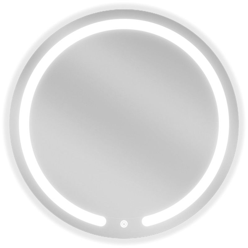 Mexen Rose illuminated bathroom mirror 60 x 60 cm, LED 6000K, demister - 9810-060-060-611-00
