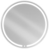 Mexen Rose illuminated bathroom mirror, round 100 cm, LED 6000K, antifog - 9810-100-100-611-00