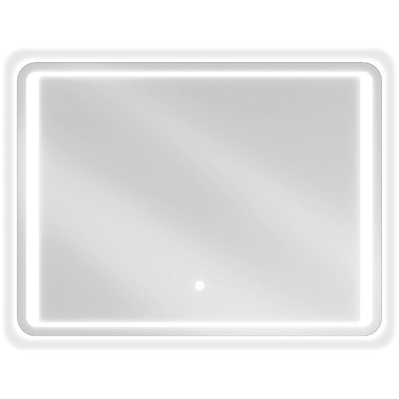 Mexen Zusa illuminated bathroom mirror 80 x 60 cm, LED 6000K, anti-fog - 9808-080-060-611-00