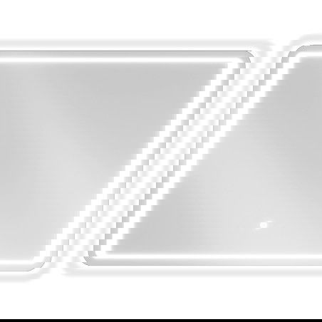 Mexen Zusa illuminated bathroom mirror 80 x 60 cm, LED 6000K, demister - 9808-080-060-611-00